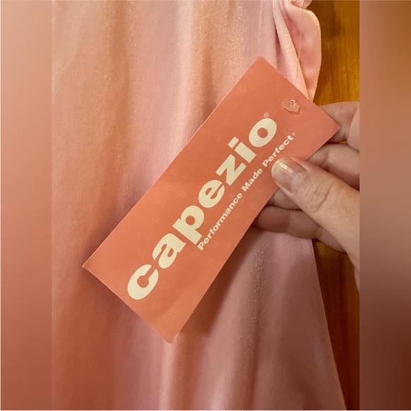 Capezio Tank Ballet Leotard Vintage Y2K Made USA Pink Velvety Feel NWT Large - Picture 7 of 9